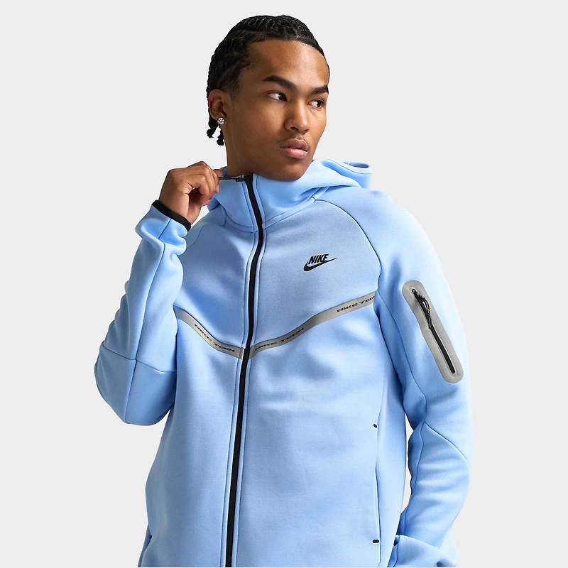 Nike Sportswear Tech Fleece Hoodie Reflective / Blue