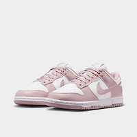 Nike Femmes Dunk Blanc / Rose Particule