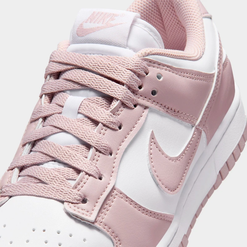 Nike Femmes Dunk Blanc / Rose Particule