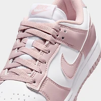 Nike Femmes Dunk Blanc / Rose Particule