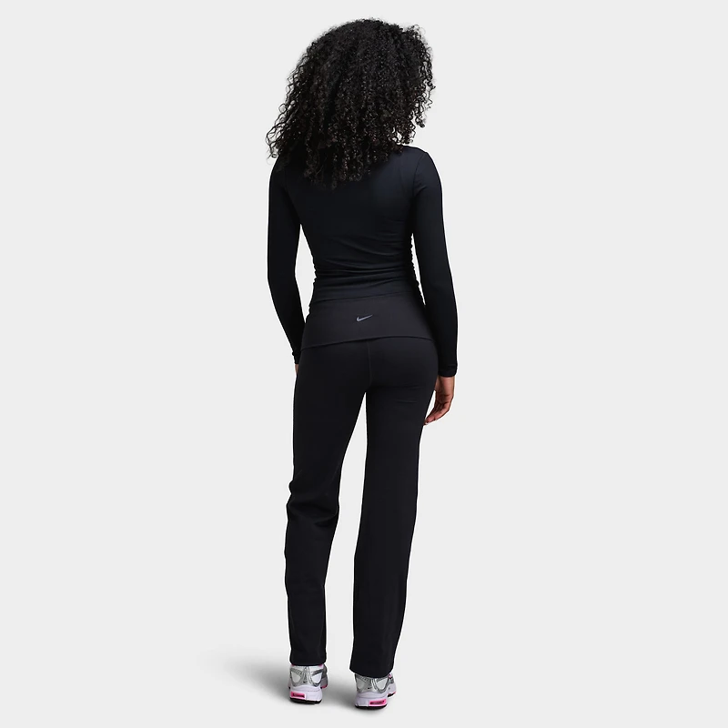Nike One Femmes Veste ajustée Dri Fit zippé Noir / Blanc