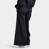 Nike Sportswear Femmes Phoenix Fleece Logo Pantalon large / Noir