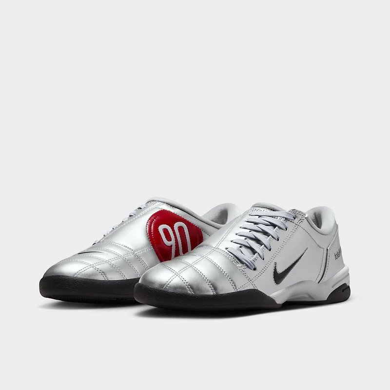Nike Women's Total 90 Metallic Silver / Black - University Red