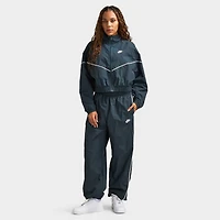 Nike Sportswear Women's WR Woven Jacket Speed Seaweed / Sail