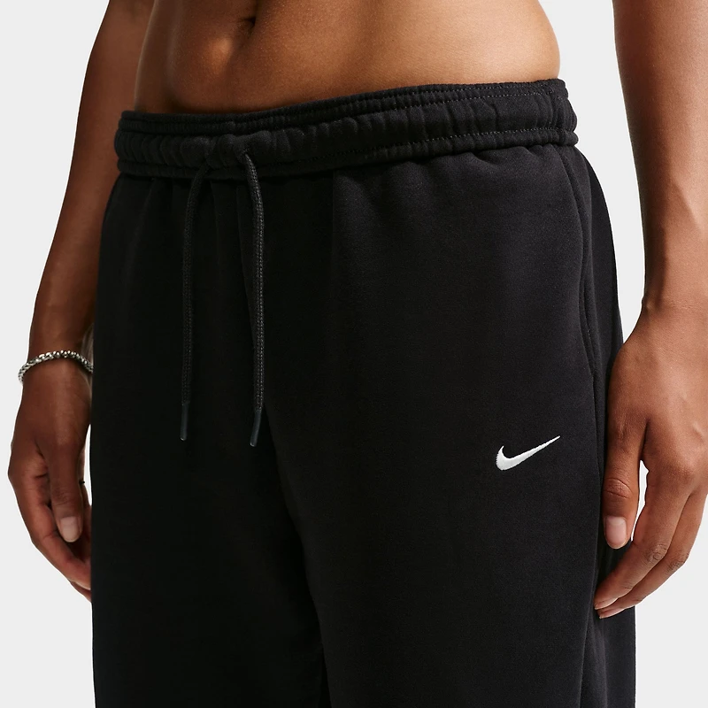 Nike Women's Studio Fleece Pant Black / White