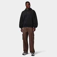 Jordan Brooklyn Oversized Fleece Hoodie / Black