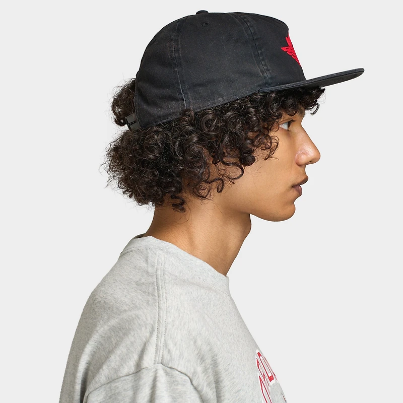 Jordan Pro Casquette Unstructured Wings noir / rouge université