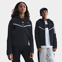 Nike Sportswear Juniors' Tech Fleece Full Zip Reflect Black /