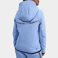Nike Sportswear Juniors' Tech Fleece Full Zip Reflect Aluminum / Black