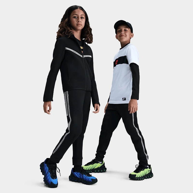 Nike Sportswear Junior Tech Fleece Pantalon Jogger Noir / Réfléchissant