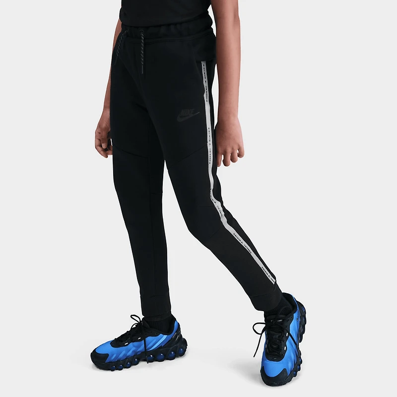 Nike Sportswear Juniors' Tech Fleece Joggers Reflect Black /