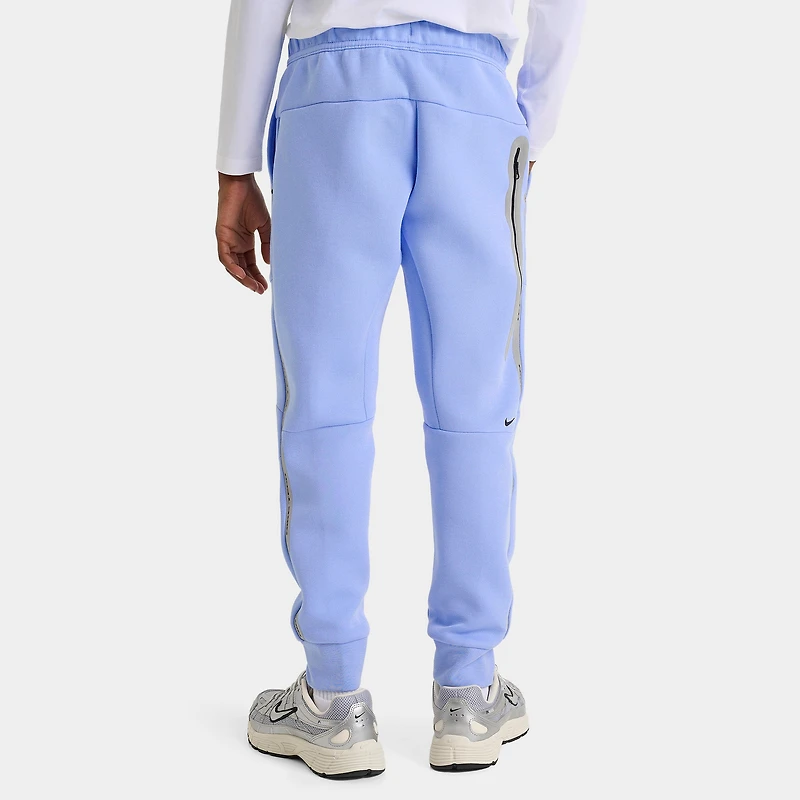 Nike Sportswear Juniors' Tech Fleece Joggers Reflect Aluminum / Black