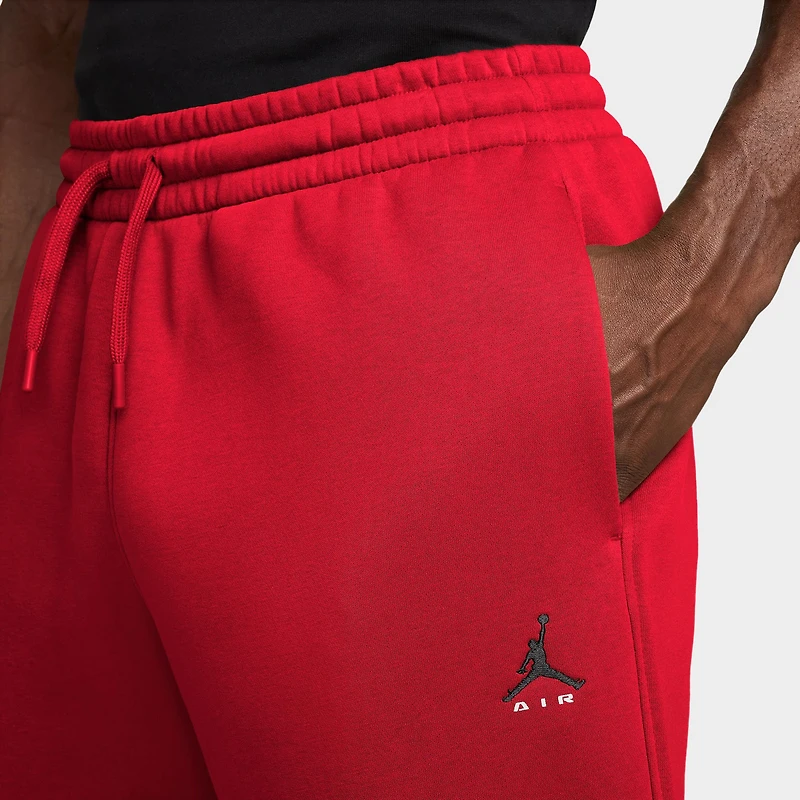Jordan Brooklyn Fleece Open Hem Pants / University Red