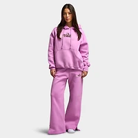 Nike Sportswear Chandail à capuche surdimensionné pour femmes logo magenta clair/rose mousse