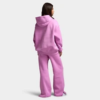Nike Sportswear Women's Oversized Logo Hoodie  Light Magenta / Pink Foam