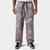 Jordan Brooklyn Realtree Fleece Open Hem Pants White / Bright Citron