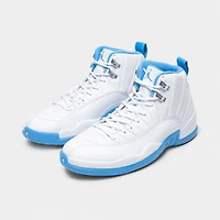 Jordan 12 Retro White / University Blue - Metallic Silver