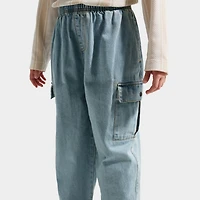Nike Sportswear Junior Pantalon cargo en denim / Bleu armure clair