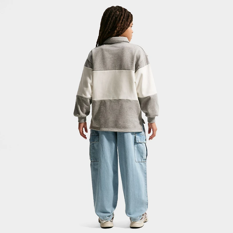 Nike Sportswear Junior Pantalon cargo en denim / Bleu armure clair