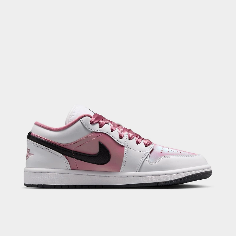 Jordan Women's 1 Low SE White / Desert Berry - Black
