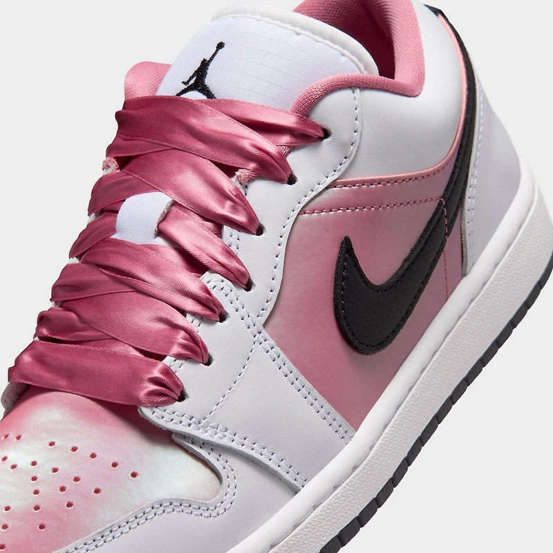 Jordan Women's 1 Low SE White / Desert Berry - Black