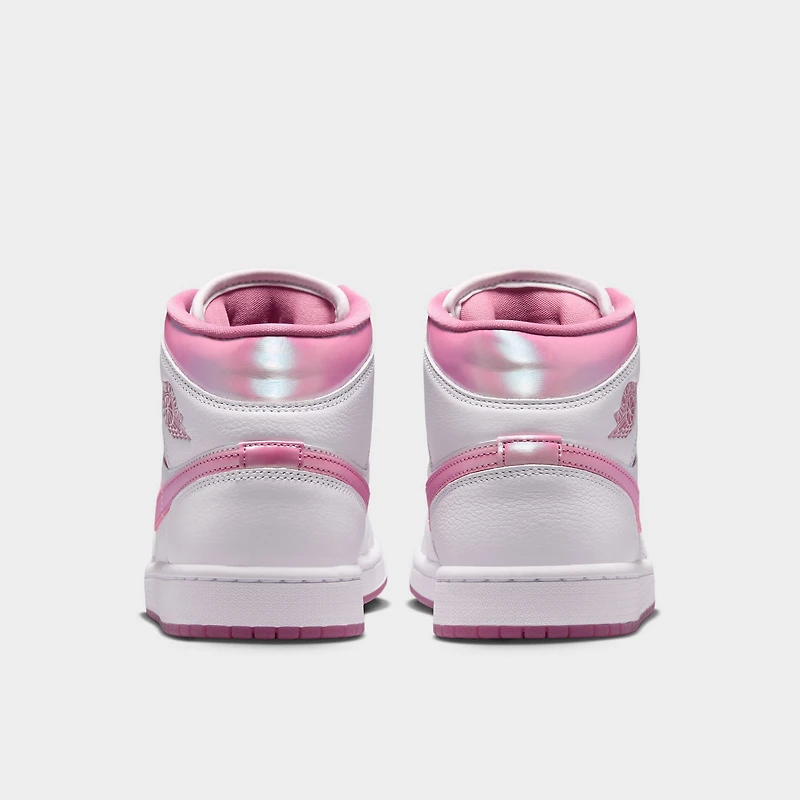 Jordan Women's 1 Mid SE White / Desert Berry