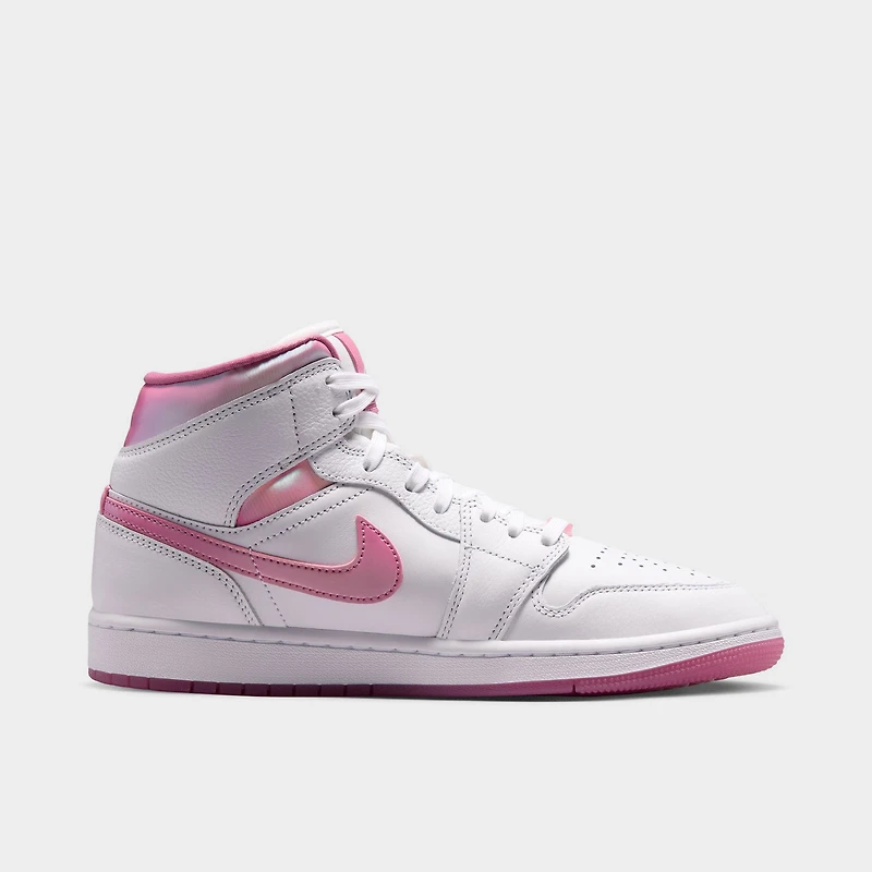 Jordan Women's 1 Mid SE White / Desert Berry