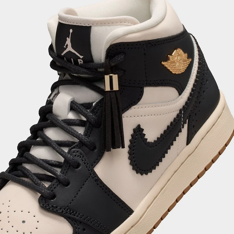 Jordan Women's 1 Mid SE Off Noir / Chalk