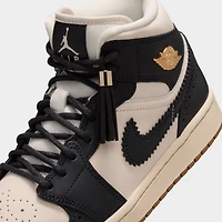 Jordan Women's 1 Mid SE Off Noir / Chalk