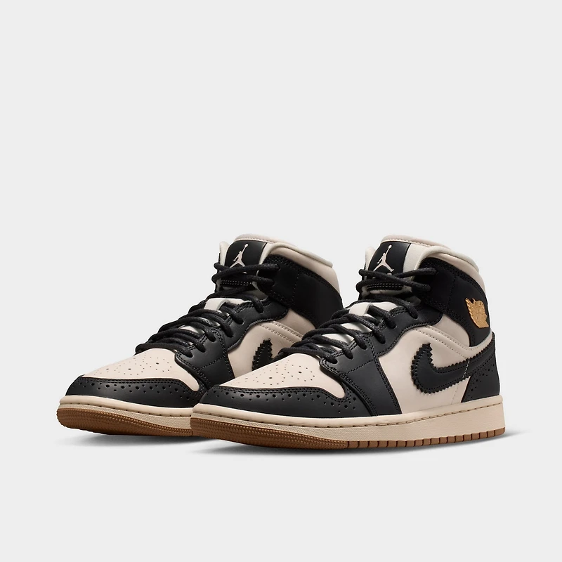 Jordan Women's 1 Mid SE Off Noir / Chalk