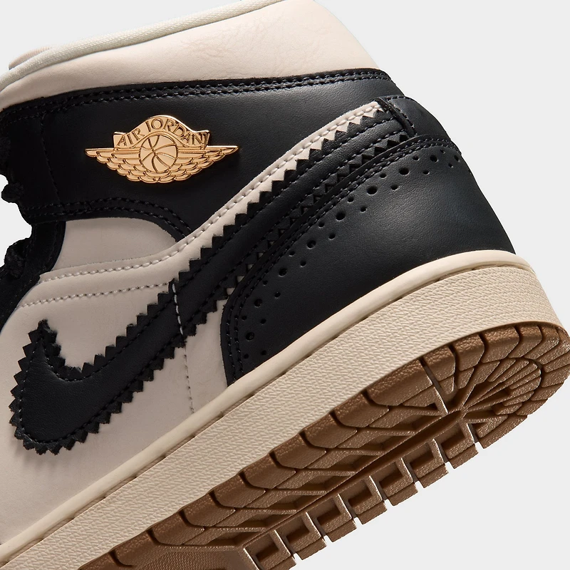 Jordan Women's 1 Mid SE Off Noir / Chalk