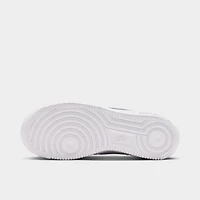 Nike Air Force 1 GS White / Desert Khaki - Metallic Silver