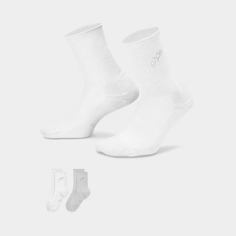 Nike Everyday Elevated RLDWL Crew Socks (2 Pairs) / Sail