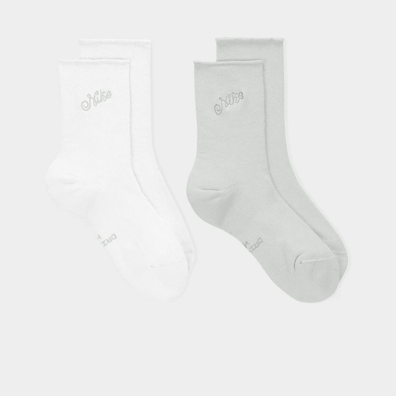 Nike Everyday Elevated RLDWL Crew Socks (2 Pairs) / Sail