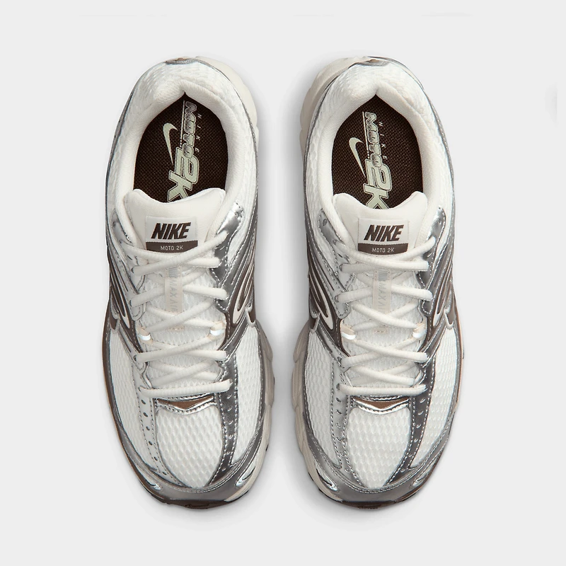 Nike Femmes Air Max Moto Phantom/Marron baroque - Argent métallique