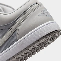 Jordan 1 Low SE Off White / Light Smoke Grey - Soft Pearl