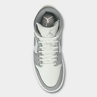 Jordan 1 Mid SE Summit White / Light Smoke Grey - Phantom