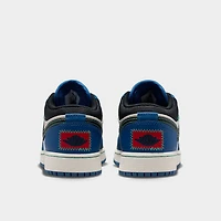 Jordan 1 Low SE GS True Blue / Black - University Red