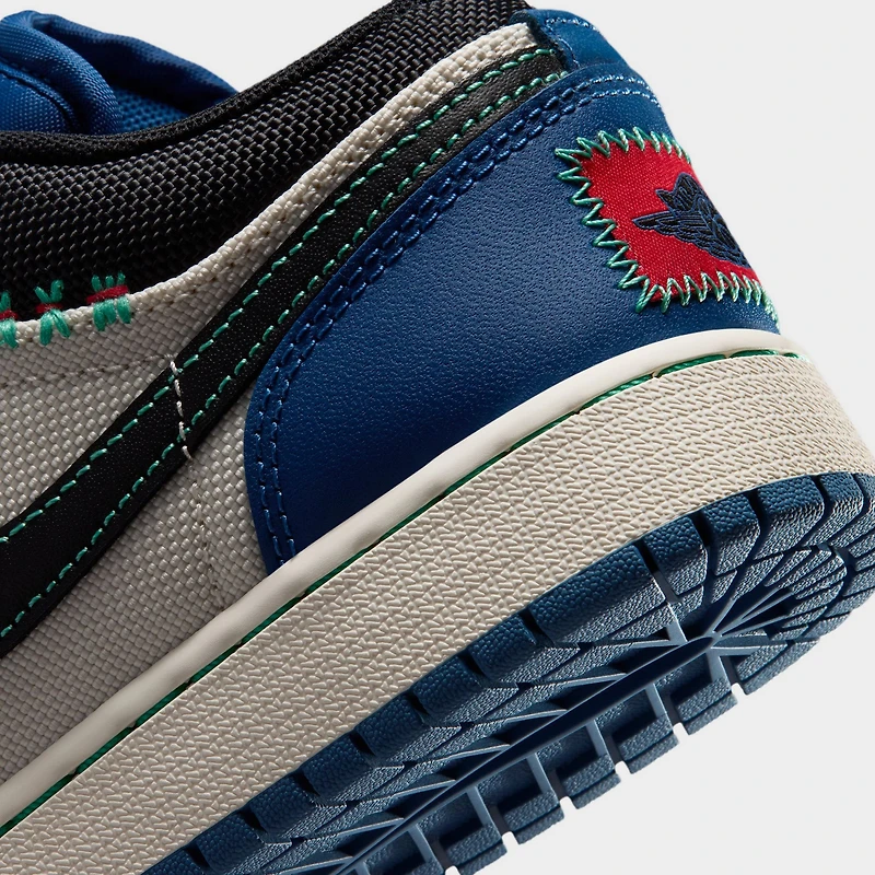 Jordan 1 Low SE GS True Blue / Black - University Red