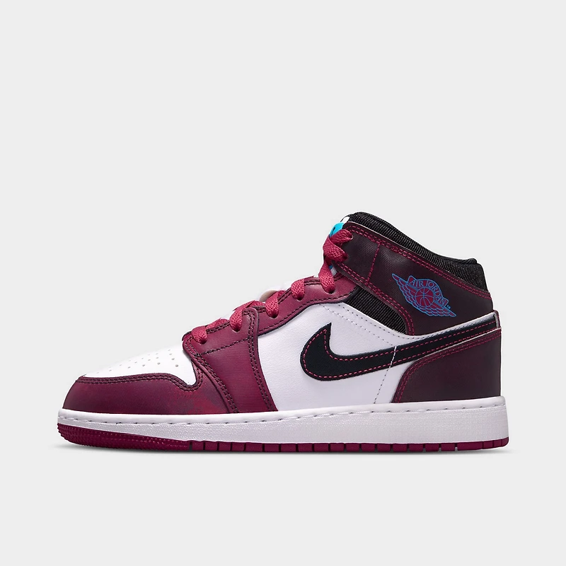 Jordan 1 Mid SE GS Sweet Beet / Desert Pink - Off Noir