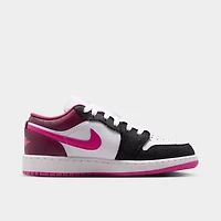 Jordan 1 Low SE GS Off Noir / Rose Désert - Blanc