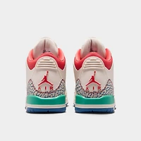 Jordan 3 Retro GS Chalk / Track Red - True Blue