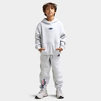 Nike Sportswear Juniors' Club Fleece Joggers Birch Heather / Bright Crimson