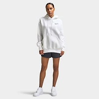 Nike Sportswear Women's Phoenix Fleece Oversized Airbush Hoodie /  White Lapis