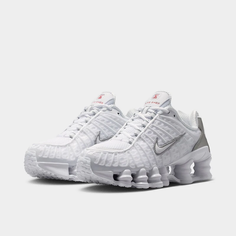 Nike Shox TL GS White / - Metallic Silver