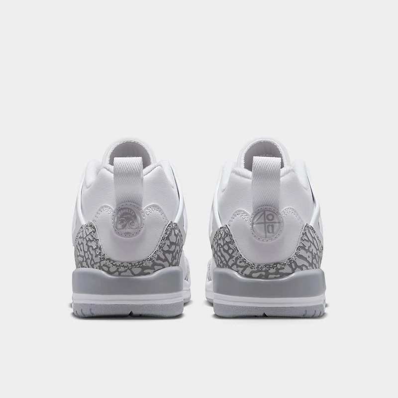 Jordan Spizike Low GS White / Wolf Grey - Varsity Red