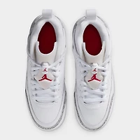 Jordan Spizike Low GS White / Wolf Grey - Varsity Red