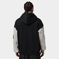 Jordan Brooklyn Oversized Fullzip Hoodie / Black