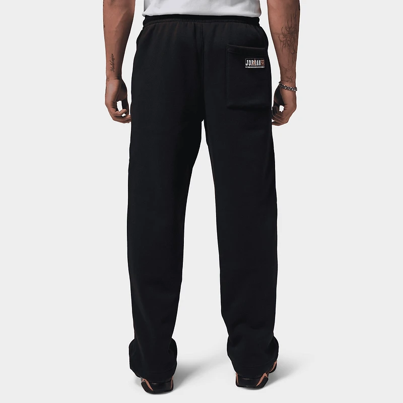 Jordan Brooklyn Open Hem Pants / Black