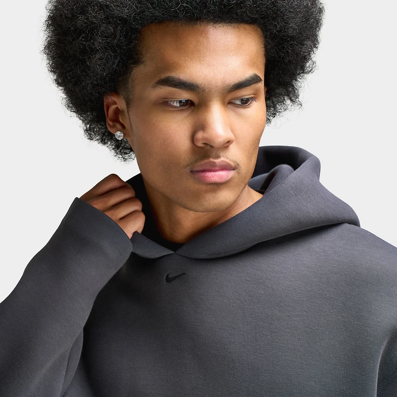 Nike Tech Ergonomic Pullover Hoodie Anthracite / Black